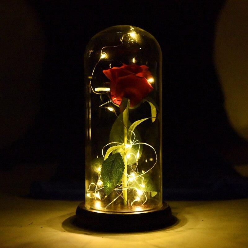 Роза в колбе с подсветкой "Единственная Моя" - фото 4 - id-p115758022