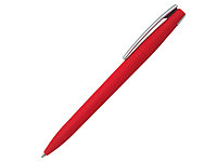 Ручка шариковая, пластик, софт тач, красный/серебро,  Z-PEN Color Mix