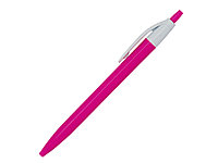 Ручка шариковая, Simple, пластик, розовый/белый