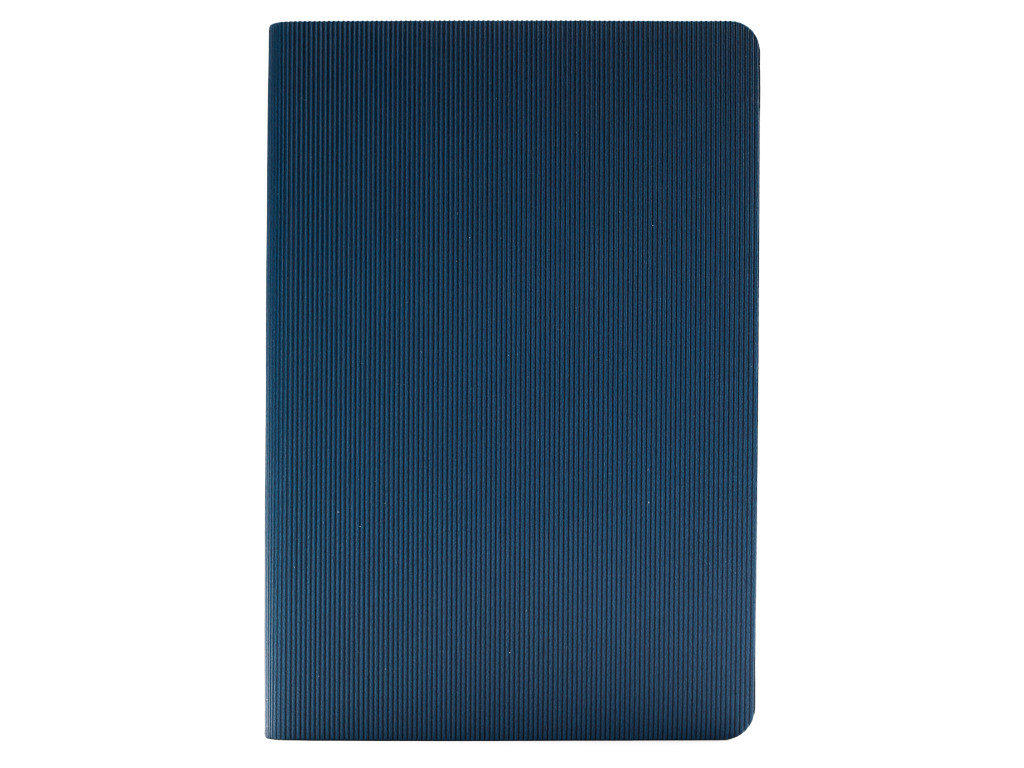Ежедневник, недатированный, формат А5, в гибкой обложке Happy Lines, темно-синий