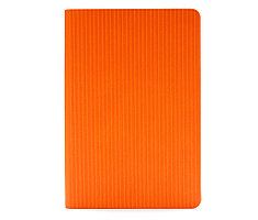 Ежедневник, недатированный, формат А5, в гибкой обложке Happy Lines, оранжевый