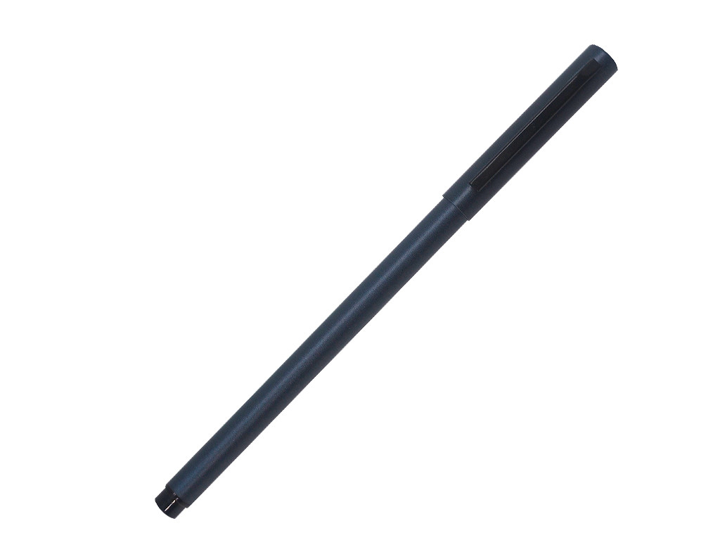 Ручка роллер, металл, синий/черный