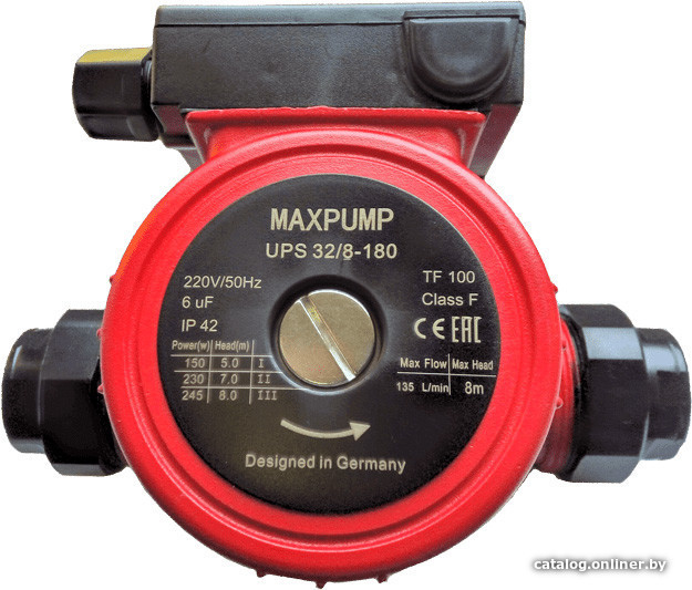 Циркуляционный насос MAXPUMP UPS 32/8 - 180 - фото 1 - id-p115774033