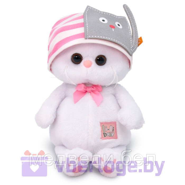 Мягкая игрушка "Кошечка Ли-Ли Baby" в шапочке с кошечкой - фото 1 - id-p115776325