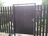 Забор из металлоштакетника, фото 4