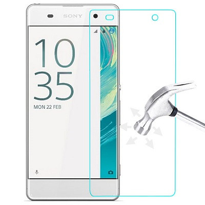 Противоударное защитное стекло на весь экран Aiwo Full Screen Cover White для Sony Xperia XA (5") - фото 3 - id-p115755851