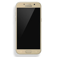 Защитное стекло Aiwo Full Screen Cover 0.33 mm Gold для Samsung A520F Galaxy A5 (2017)