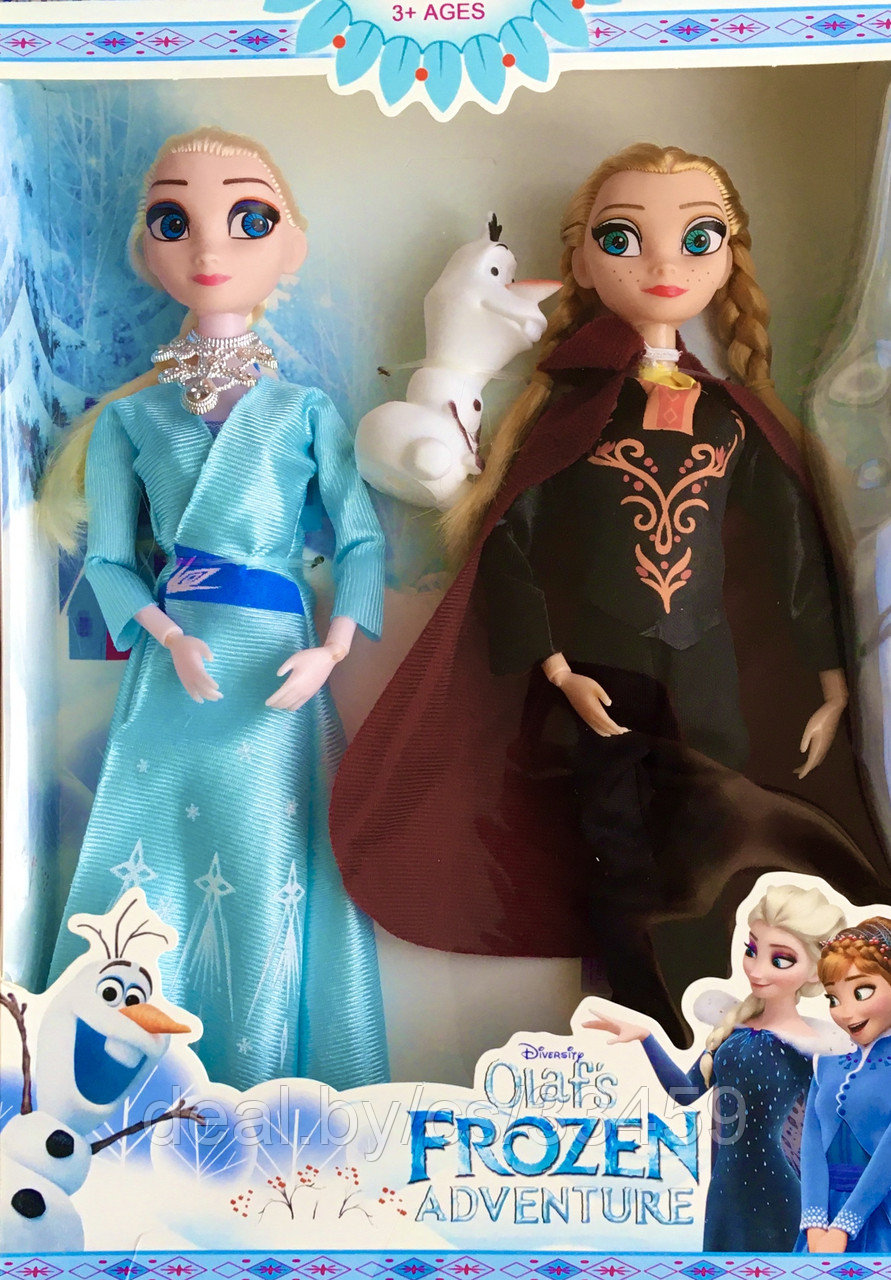Набор кукол Холодное сердце Анна и Эльза на шарнирах