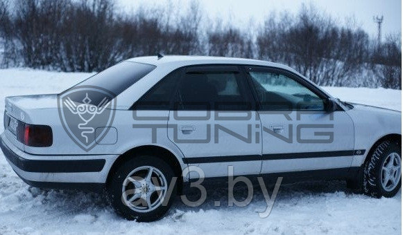 Ветровики Audi 100 / A6 седан (4A,C4) (1990-1997) / Ауди 100 С4 (Cobra Tuning) - фото 2 - id-p59266455