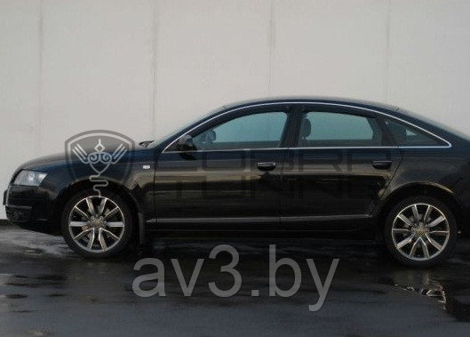 Ветровики Audi A6 C6 седан 2005-2011 / Ауди A6 C6 (Cobra Tuning) - фото 2 - id-p60447020