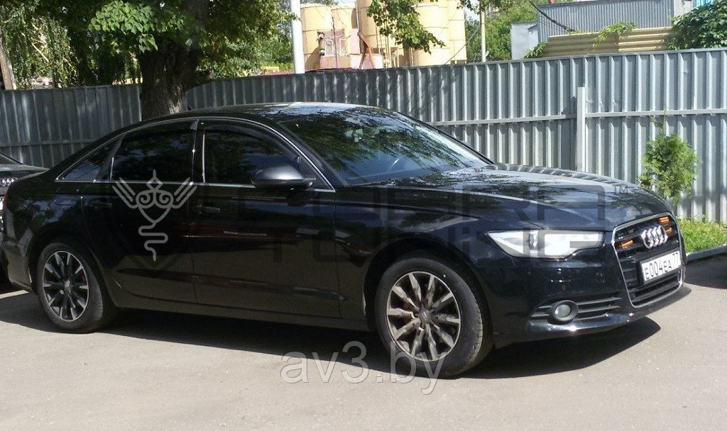 Ветровики Audi A6 C7 седан 2011- (4G,C7)/ Ауди A6C7 4G, C7 (Cobra Tuning) - фото 2 - id-p60447017