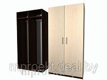 Шкаф для одежды-2д (ШПТ) 1000х498х1908