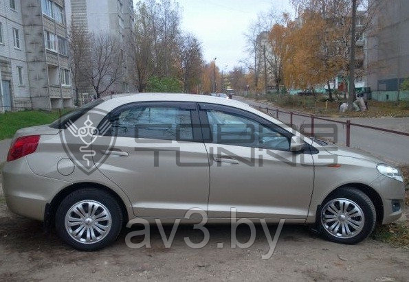 Ветровики Chery Bonus седан 2011/A13 седан 2011/ Чери Бонус (Cobra Tuning) - фото 2 - id-p60447084