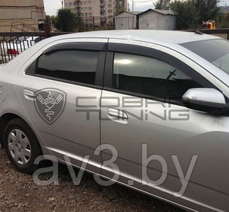 Ветровики Chevrolet Cobalt седан 2012/ Шевроле Кобальт (Cobra Tuning)