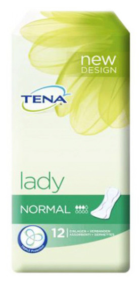 Урологические прокладки для женщин TENA Lady Normal, 12 шт.