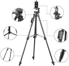 Штатив телескопический с пультом ДУ профессиональный для камеры и телефона Yunteng VCT 5208 трипод Tripod - фото 2 - id-p115791024