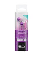 Гарнитура MDR-EX15APVZ фиолетовый Sony