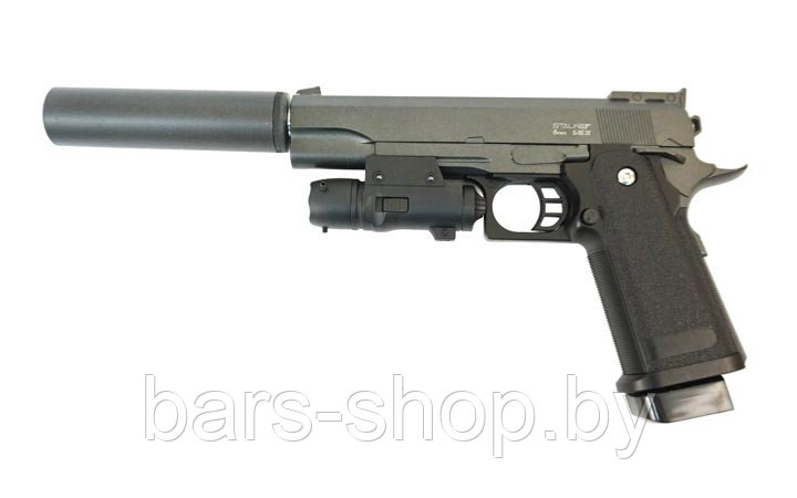 Пистолет Stalker SA5.1S Spring (аналог Hi-Capa 5.1, имитатор ПБС, ЛЦУ) - фото 1 - id-p115793811