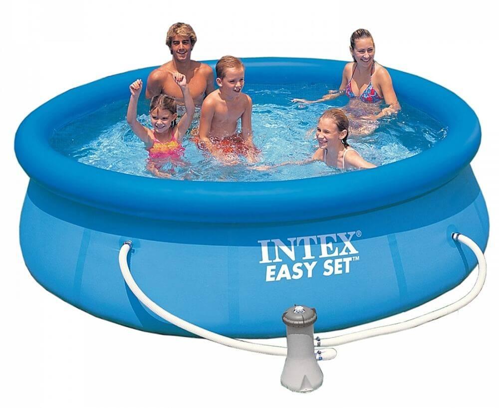 Надувной бассейн Intex Easy Set Pool 244x76см с фильтр-насосом, арт. 28112 - фото 2 - id-p8040813