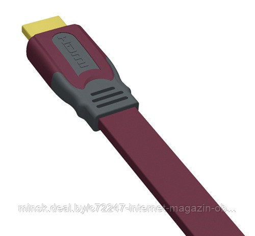 Кабель межблочный HDMI Real Cable HD-E-FLAT / 0.75м - фото 1 - id-p115800641