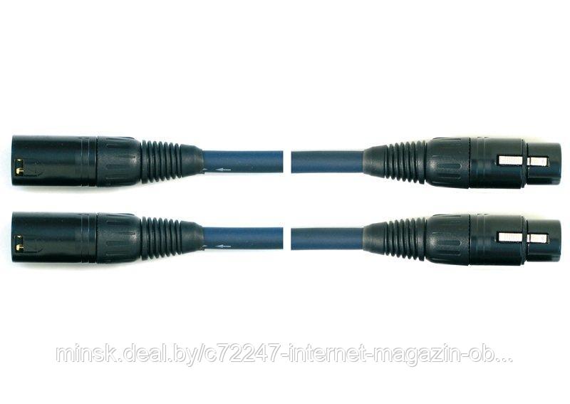 Кабель межблочный Аналоговый балансный ( 2 XLR - 2 XLR ) Real Cable XLR128 / 1м - фото 1 - id-p115800678