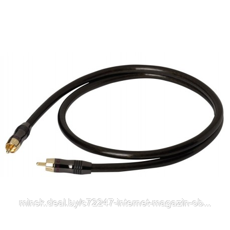 Кабель межблочный Цифровой коаксиальный ( RCA - RCA ) Real Cable E AN / 2м - фото 1 - id-p115800679