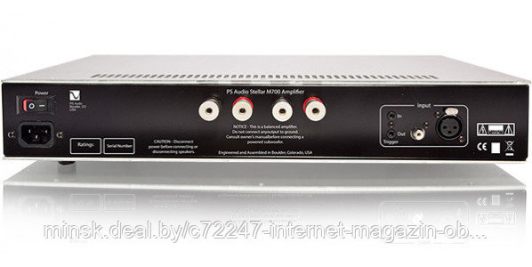 Усилитель мощности PS Audio Stellar Amplifier M700 - фото 1 - id-p115802018