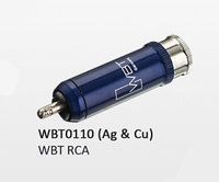 Кабель межблочный Аналоговый ( 2 RCA - 2 RCA ) Siltech Classic Anniversary 550i connector RCA WBT0110 Ag, 0.5м