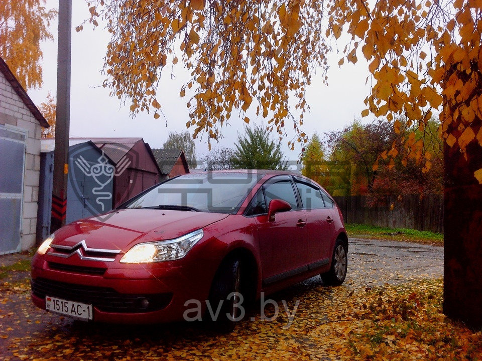 Ветровики Citroen C4 1 хетчбек 5d 2004-2010 / Ситроен С4 1 (Cobra Tuning/Command)
