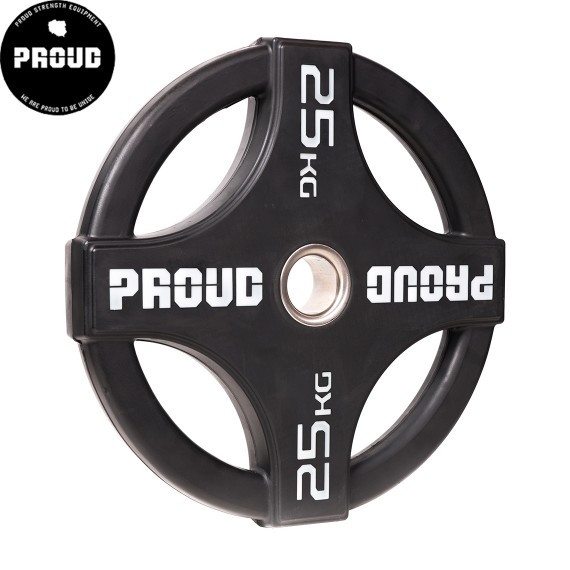 Диски (нагрузка) для грифа PROUD RUBBER WEIGHT PLATE 2.0