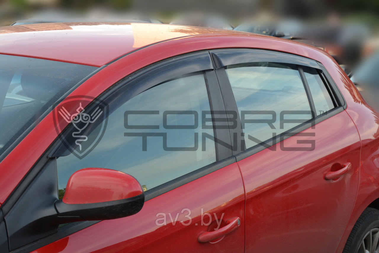 Ветровики Fiat Bravo хэтчбек 2007/ Фиат Браво (Cobra Tuning/Command)