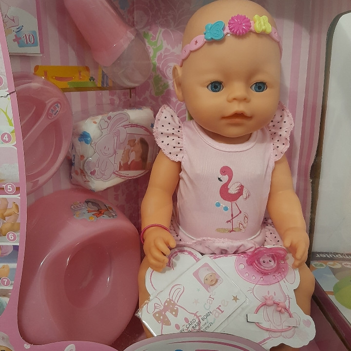 Кукла-пупс Baby love (аналог Baby Born) 8 функций BL029b (девочка)