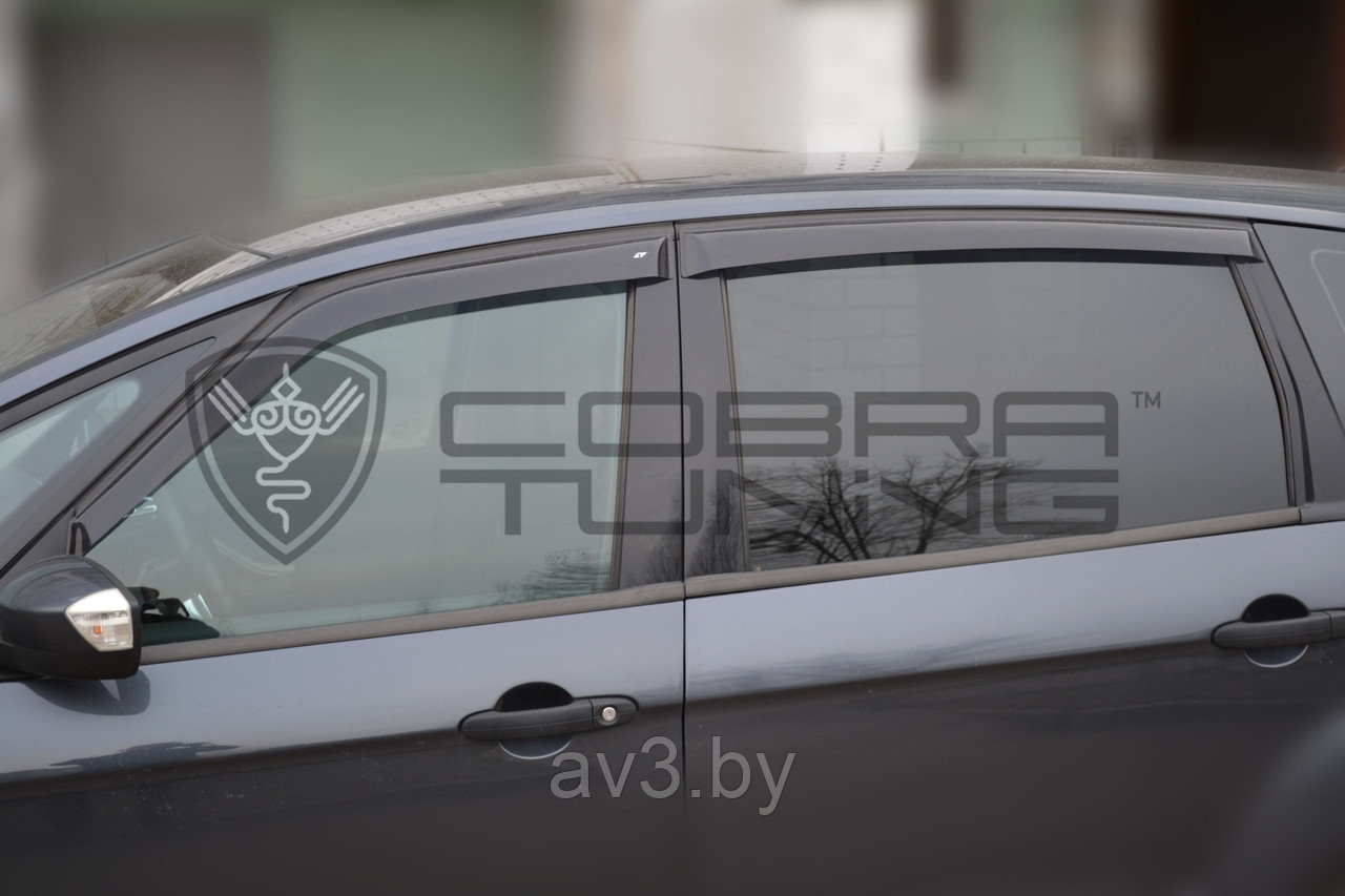 Ветровики Ford S-Max 2006-2010/ Форд макс (Cobra Tuning) - фото 2 - id-p60447333