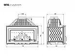 Каминная топка KAWMET W16 Decor 18 кВт, фото 2