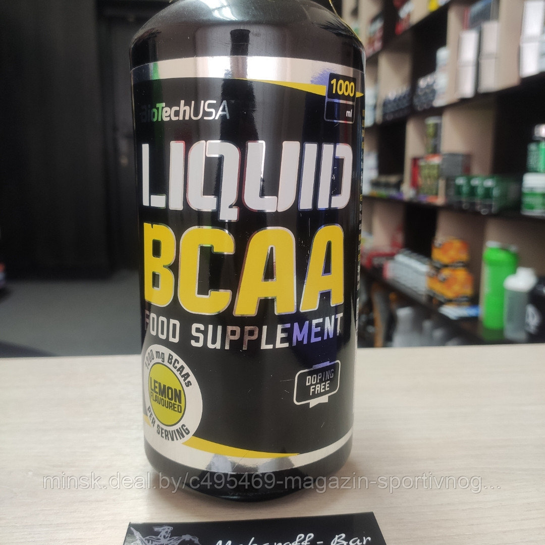 BCAA Жидкие ВСАА Биотеч Liquid BCAA (1000 мл) - фото 1 - id-p114023972