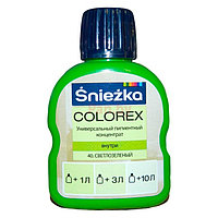 Краситель Sniezka Colorex (Снежка Колорекс) 0,1л №40 светло-зеленый