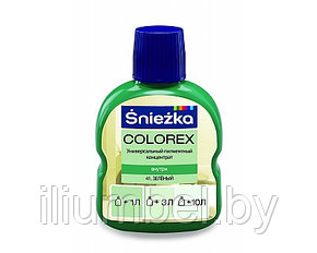 Краситель Sniezka Colorex Снежка Колорекс 0,1л №41 зеленый, фото 2