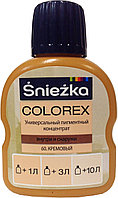 Краситель Sniezka Colorex Снежка Колорекс 0,1л №60 кремовый