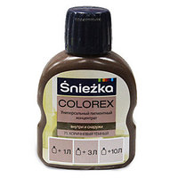 Краситель Sniezka Colorex (Снежка Колорекс) 0,1л №75 темно-коричневый