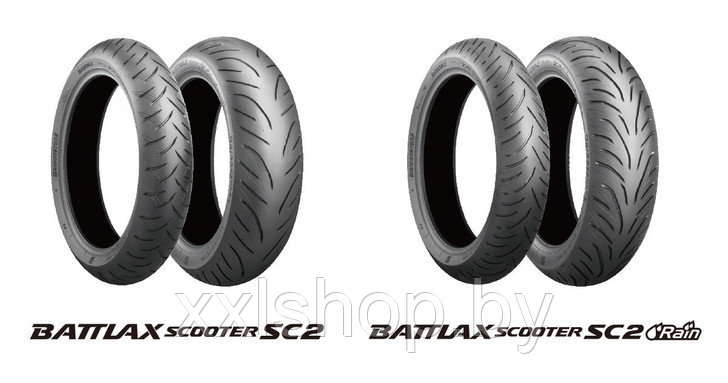 Шина для скутера Bridgestone Battlax SC2 Rain 120/70R15 56H TL Front - фото 1 - id-p115839814