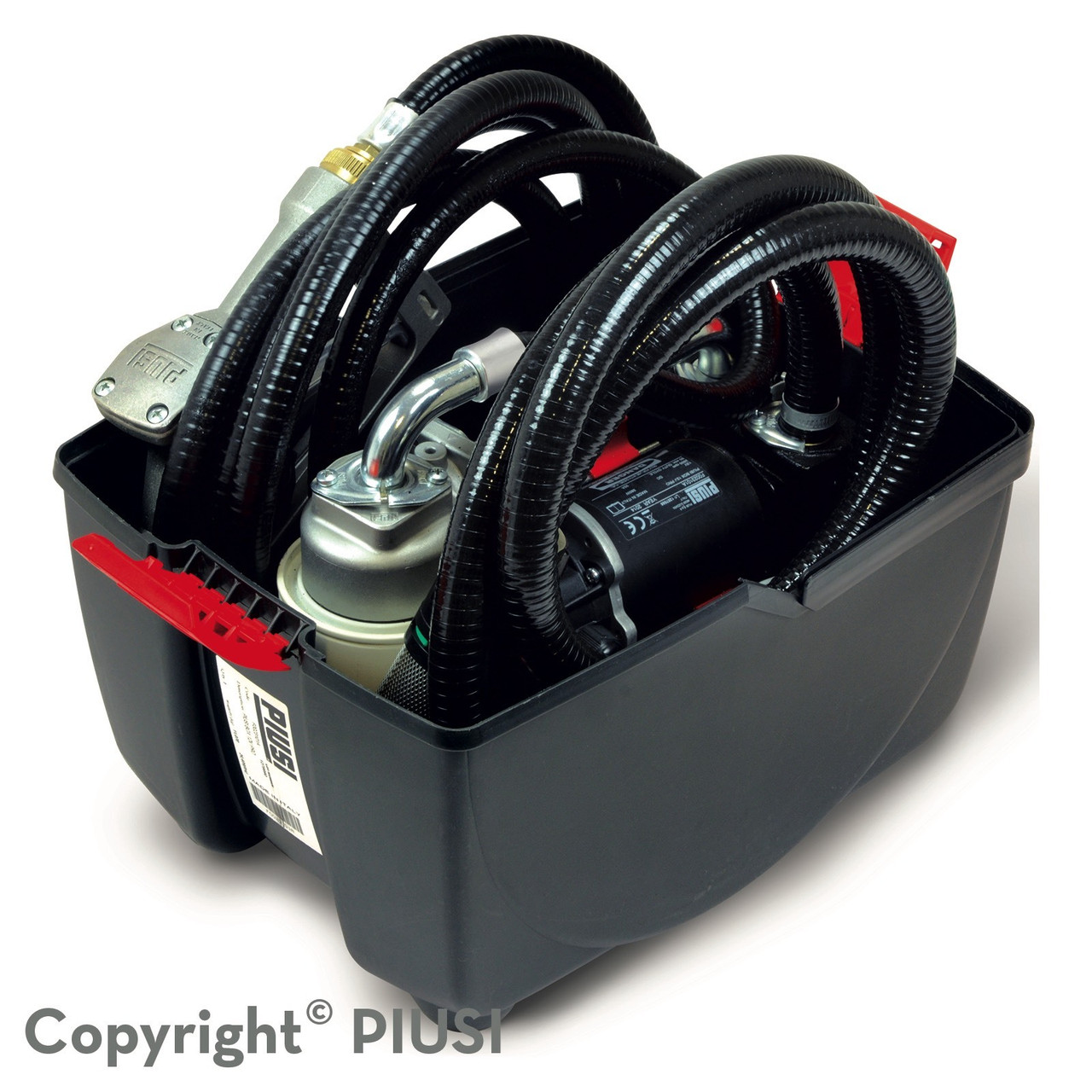 Комплект для перекачки дизельного топлива (Насос) с фильтром Piusi PIUSIBOX 24V PRO F0023201A (F0023201B) - фото 3 - id-p5423242
