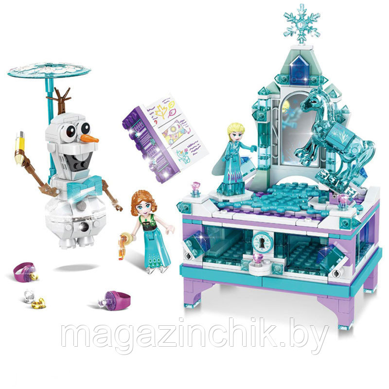 Конструктор Шкатулка Эльзы и Олаф sy1442 аналог LEGO Disney Princess Frozen 41168 - фото 3 - id-p115840738