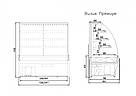 Витрина кондитерская Интэко-мастер ВИЛИЯ PREMIUM	125 +1 +10, фото 3