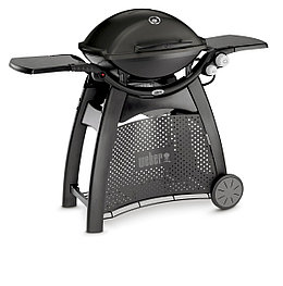 ГРИЛЬ ГАЗОВЫЙ WEBER Q 3200 BLACK LINE НА ТЕЛЕЖКЕ, ЧЕРНЫЙ