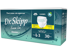 Подгузники для взрослых DR.SKIPP Econom, размер 3 (L), 30 шт.