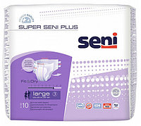 Подгузники для взрослых Super Seni Plus, размер 3 (Large), 10 шт.