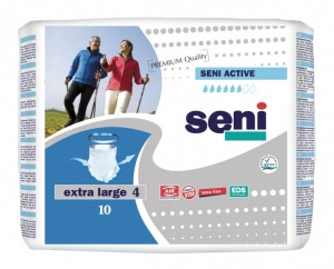 Трусы впитывающие Seni Active, размер 4 (Extra Large), 10 шт.