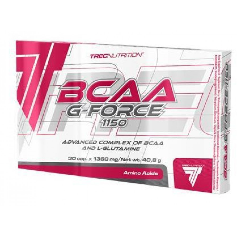 Аминокислоты и BCAA TREC NUTRITION BCAA G-Force 1150 (30 капс) - фото 1 - id-p115846066