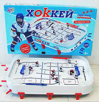 Настольная игра Хоккей новая версия 82 см х 42 см Joy Toy 0711 - фото 1 - id-p6841526