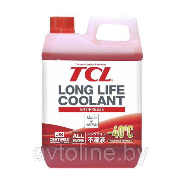 Антифриз готовый TCL Long Life Coolant красный -40°C 2л
